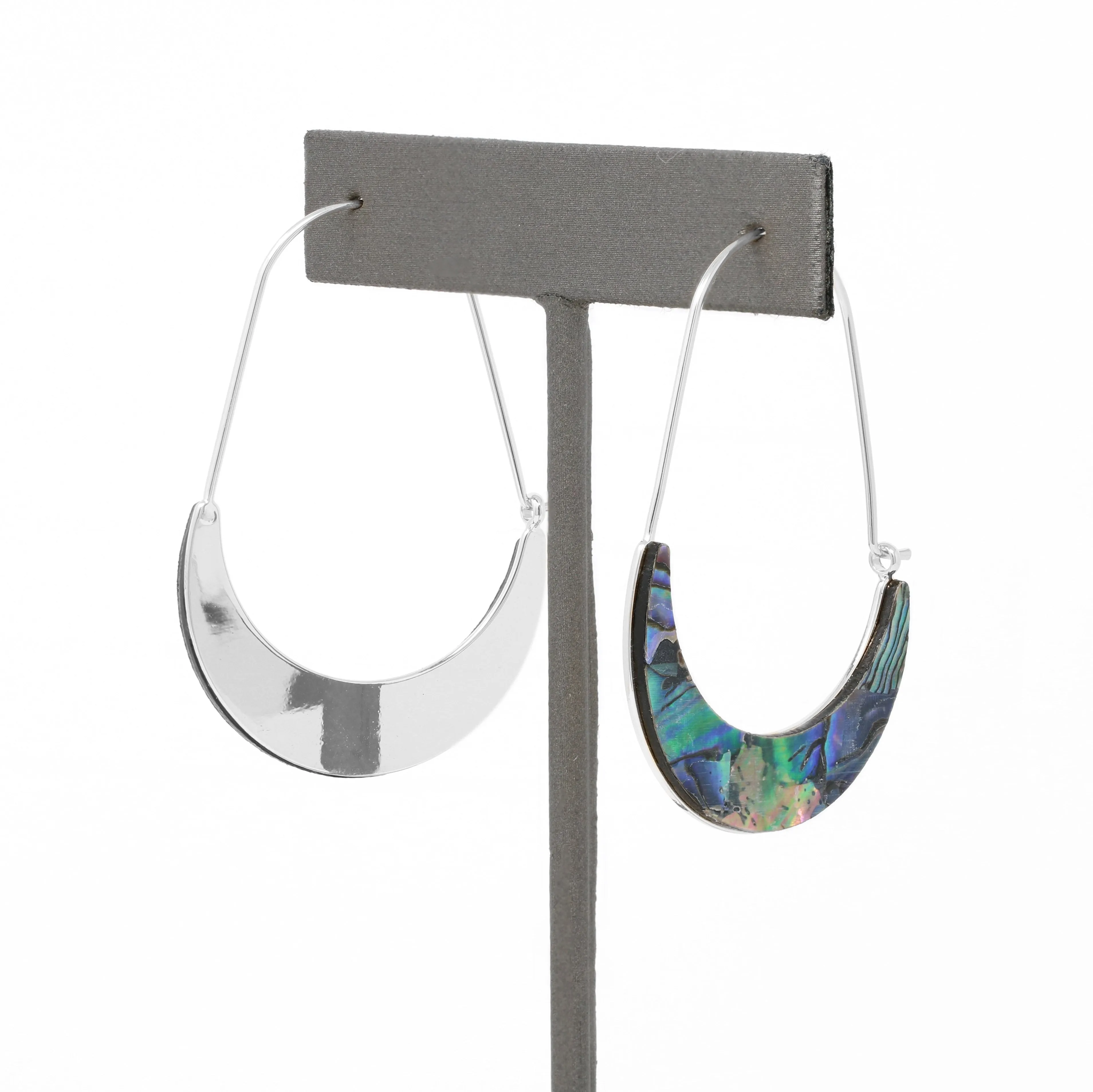 Abalone Crescent Hoops