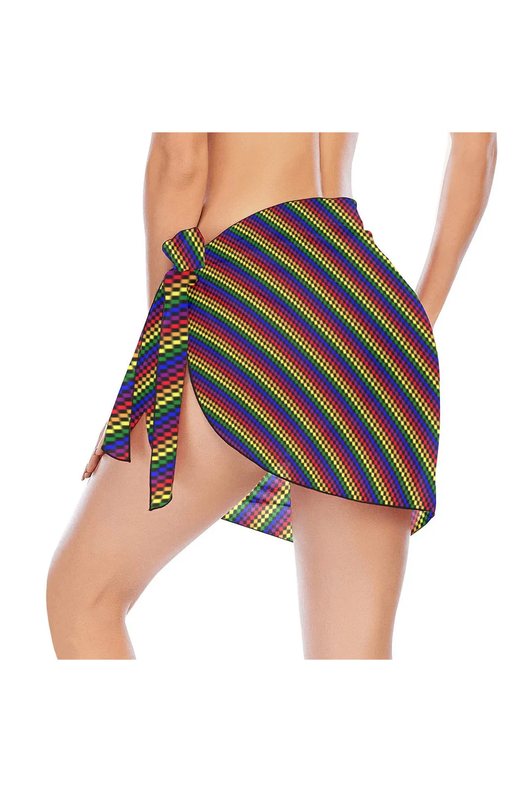 Abstract Pride Beach Sarong Wrap