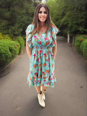 AQUA OASIS Dress - Haptics