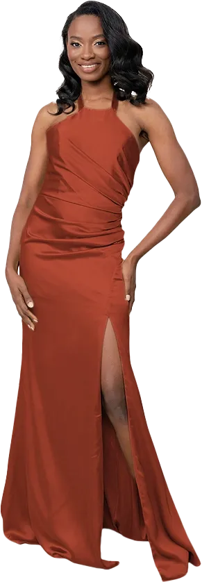 Fallon Satin Dress | Made To Order