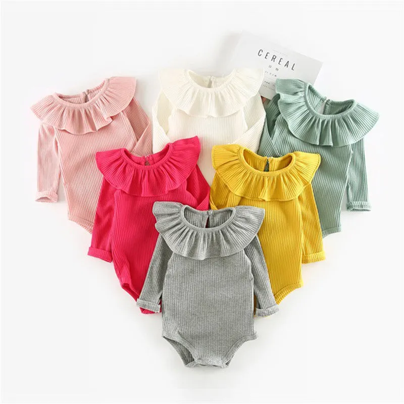 Fashion Spring Long Sleeve Baby Jumpsuit