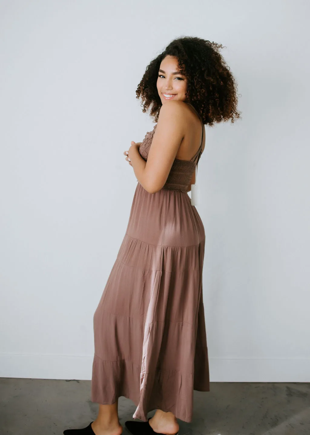 Keegan Lace Crochet Maxi Dress
