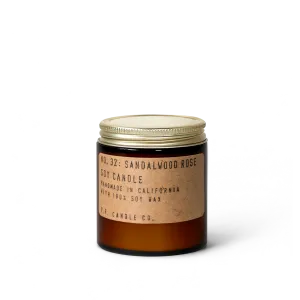 P.F. Candle Co. - Sandalwood Rose - 3.5 oz Mini Soy Candle