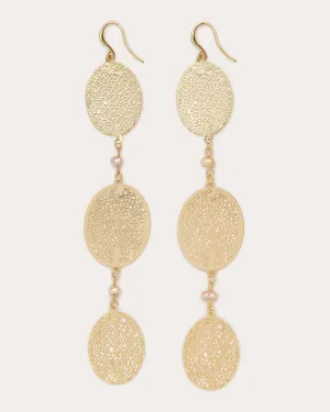 Rio Leaf Earrings