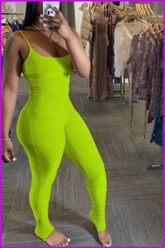 Summer Casual Long Jumpsuit F671