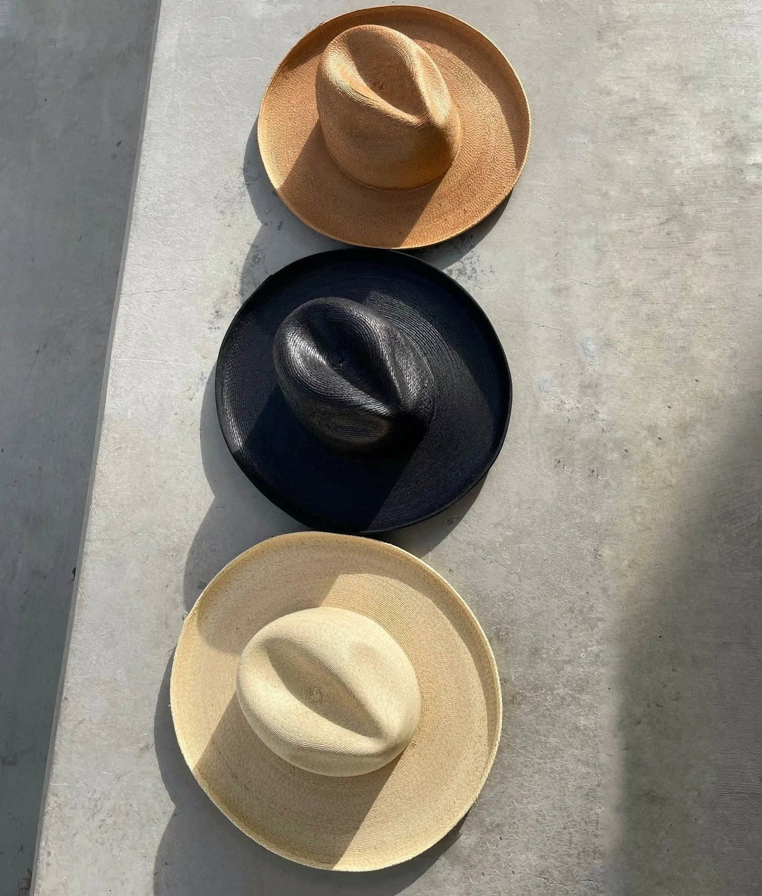 The Sedona Pencil Brim Fine Palm Hat