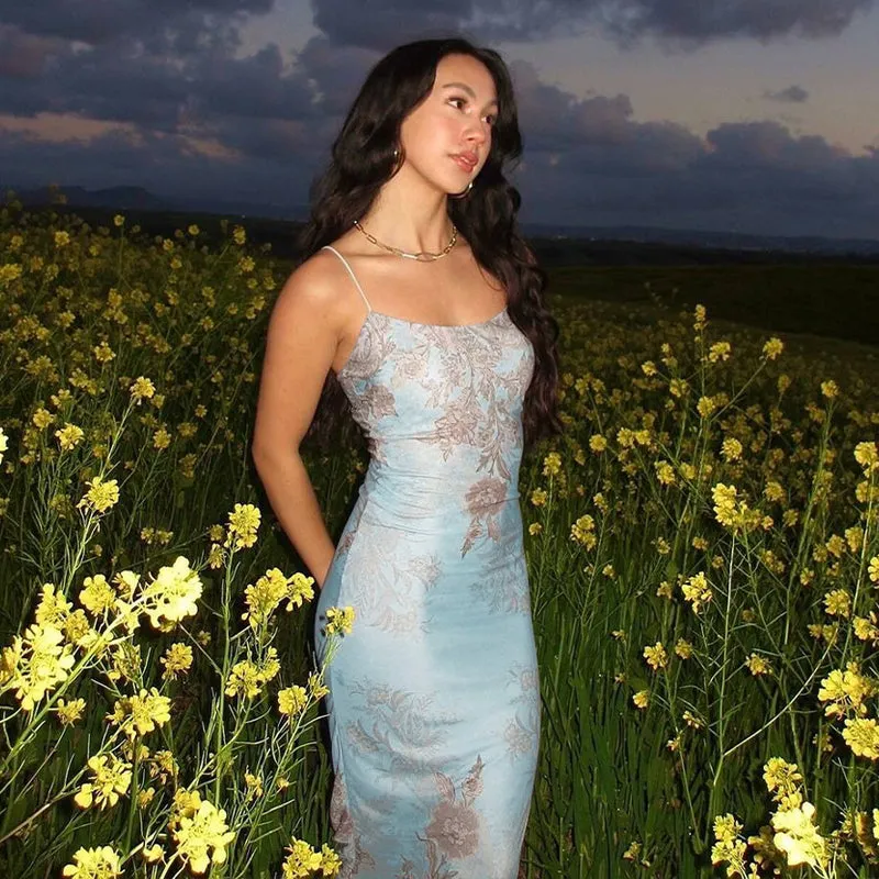 Vvsha Keaton Slim Maxi Dress