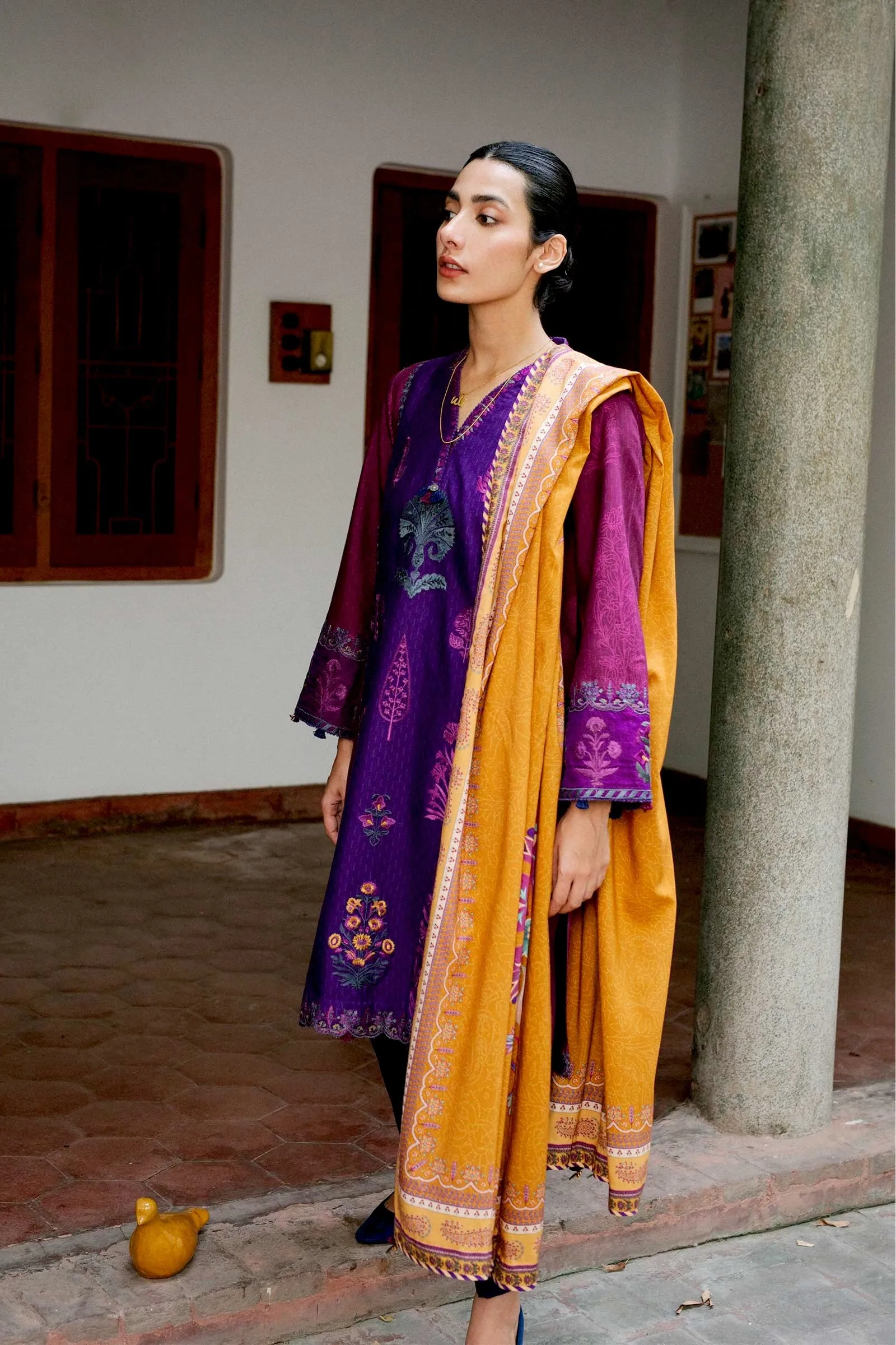 Zara Shahjahan Coco Winter Collection '21 – ZW21-6A
